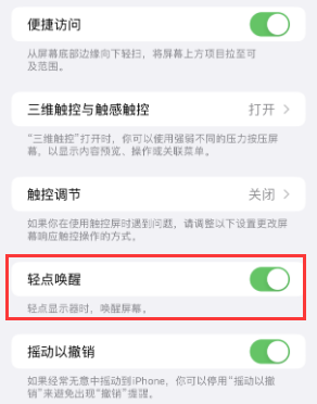 镇康苹果授权维修站分享iPhone轻点无法唤醒怎么办 