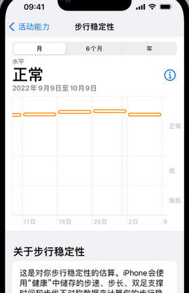 镇康iPhone手机维修如何在iPhone开启'步行稳定性通知'