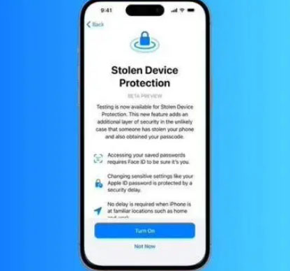 镇康苹果授权维修店分享被盗设备保护功能开启方法 