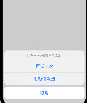 镇康apple维修iPhone上无法正常发送iMessage信息