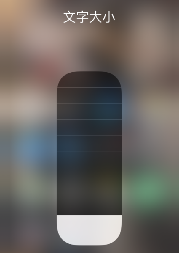 镇康苹果手机维修分享小技巧：在 iPhone 控制中心快速调节字体大小 